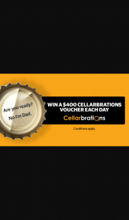 The Advertiser – Win a $400 Cellarbrations Voucher (prize valued at $4,800)