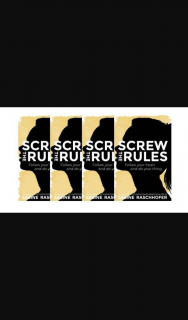 The Weekend West – Win 1 In 8 “screw The Rules