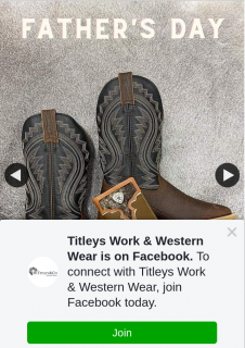 Titleys Work & Western Wear – Win a Pair of Durango Boots and an Ariat Wallet for Dad this Father’s Day