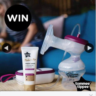 Tomme Tippee – Win Our New Made for Me Electric Breast Pump and Nipple Cream