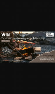 Wild Earth – Wolf & Grizzly – Win The Ultimate Campfire Cooking Set for Father’s Day