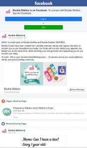 Win 1 of 10 Breast Feeding Packs Boobie Bikkies 12pm (prize valued at $900)