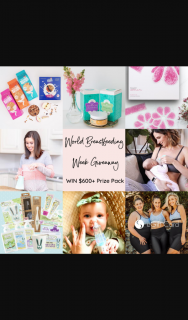 World Breastfeeding Week – Win this Amazing Prize (prize valued at $600)