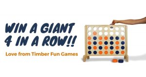 Timber Fun Games – Win a giant 4 in a row