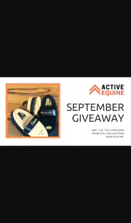 Active Equine – Win a Grooming Pack (prize valued at $140)