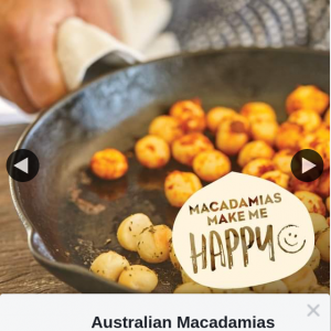 Australian Macadamias – Win a Macadami Pack Valued at $45 From Nutworks and The Chocolate Factory (prize valued at $45)