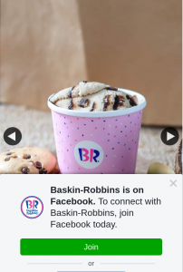 Baskin-Robbins – Win a $31 Menulog Voucher (prize valued at $186)