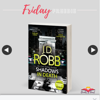 Books With Heart – Win 1 of 5 Copies of Shadows In Death By Jd Robb