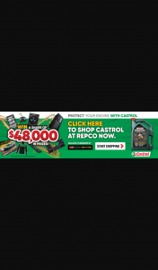 Castrol Australia – Repco Ignition Membership Req/ Purchase $30 on Castrol Product/s & – Win a Major Prize (prize valued at $150)
