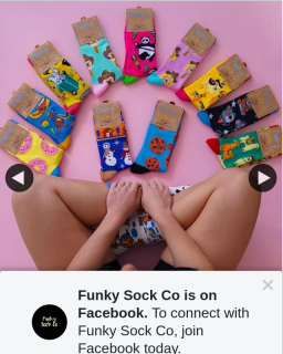 Funky Socks Co – Win The Follow Us (prize valued at $100)