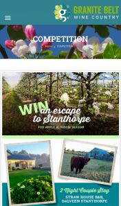 Granite Belt Wine & Tourism – Win an Apple Blossom Escape for Two In Stanthorpe