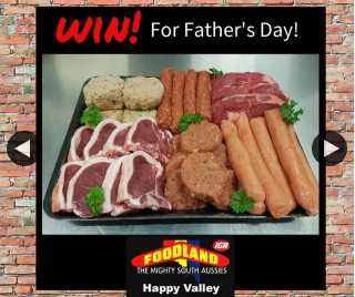 Happy Valley Foodland – Win a Bbq Tray for Dad