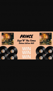 I Like Your Old Stuff – Win Prince’s Sign O The Times 4lp Deluxe Set (prize valued at $180)