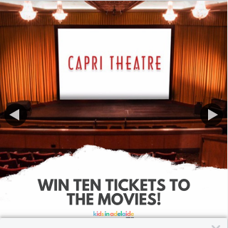 Kids in Adelaide – Win a Movie for Your Child 10 Friends