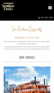Kookaburra River Queen – Win Unlimited Cruises for a Month
