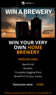 Man of Many – BrewArt – Win One of These Excellent Brew Systems Valued at RRP $1650. (prize valued at $1,650)