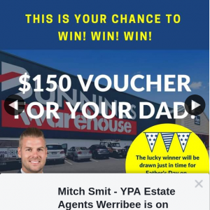 Mitch Smit – Win a Special Gift for Dad Before Father’s Day