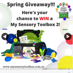 My Sensory Toolbox – Over $400 Worth of Sensory (prize valued at $400)