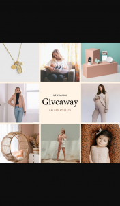 New Mama – Win Prize Pack for One Lucky Family Valued at $3575 (prize valued at $3,575)