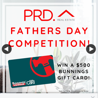 PRD Mildura – Win a $500 Bunnings Gift Card for Fathers Day