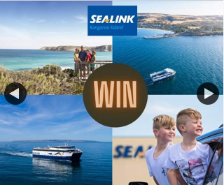 South Aussie With Cosi – Win a Family Trip on Sealink to Kangaroo Island??