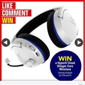 Stack magazine – Win a Hyperx Cloud Stinger Core Wireless Gaming Headset for PS4 and Pc