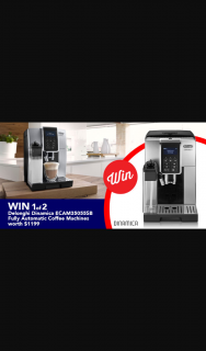 Stack magazine – Win 1 of 2 Delonghi Dinamica Ecam Fully Automatic Coffee Machines