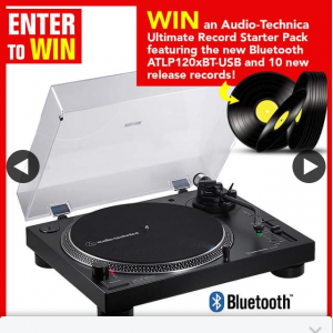 Stack magazine – Win The Ultimate Audio-Technica Record Starter Pack and 10 New Release Records