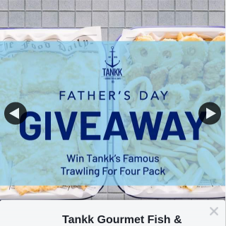 Tankk Gourmet Fish & Chips – Win a Father’s Day Fish & Chips Feast
