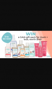 Tell Me Baby – Win a Gaia Pack of Skincare Goodies for Mum and Baby