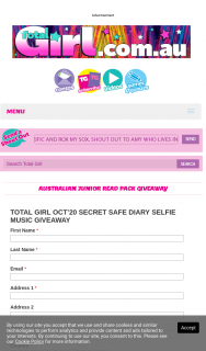 Total Girl – Win an Australian Junior Read Pack (prize valued at $579)