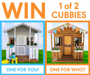 Aarons Outdoor – Win 1 of 2 cubbies for you and your bestie