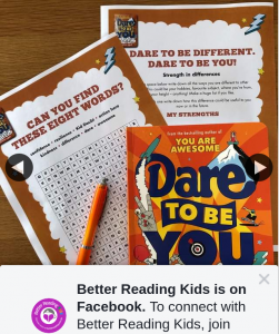 Better Reading Kids – Win One of Five Copies of Dare to Be You