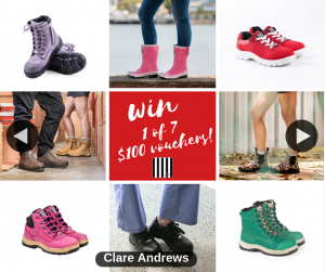 She wear Australia – Win 1 of 7 $100 Vouchers (prize valued at $700)