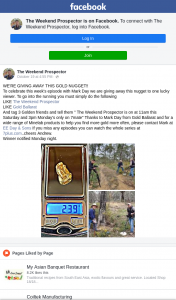 The Weekend Prospector – Win a Gold Nugget
