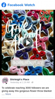 Shirleigh’s Place – Win a Throw Blanket