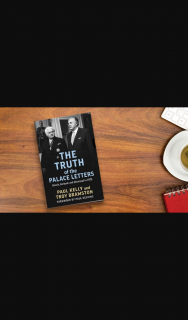 The Australian Plusrewards – Win a Signed Copy of The Truth of The Palace Letters (prize valued at $49.99)