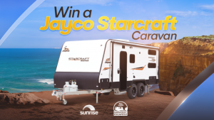 Channel 7 – Sunrise – Win a Jayco Starcraft Bushpack Caravan valued over $63,000
