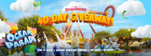 Dreamworld Australia – 40 Day Giveaway – Win a major prize of a 2023 Toyota Hilux PLUS 2 Yamaha jet skis and a jet ski trailer OR 1 of 40 minor prizes