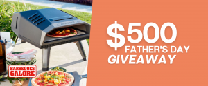 Home HQ – Win an Arrosto Gas Portable Pizza Oven prize pack valued at $500
