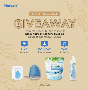 Norwex Australia – Win Laundry Bundle valued over $130