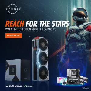 Umart Online – Win a Limited Edition Starfield Gaming PC powered by AMD Radeon RX 7900 XTX and AMD Risen 7 7800X3D