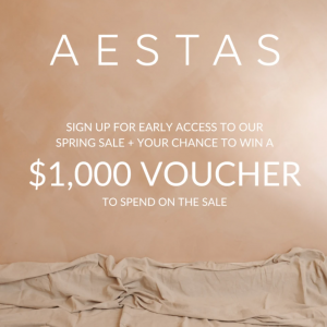 Aestas – Win a $1,000 voucher