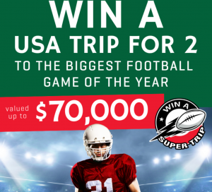 Beaumont Tiles – Win the Ultimate USA trip for 2 to watch the game and see Usher