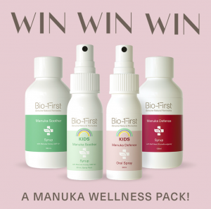 Bio-First – Win 1 of 5 Manuka prize packs