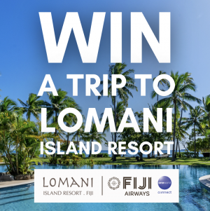 Lomani Island Resort – Win a 5-night holiday to Lomani (flights, helicopter transfer and more included)