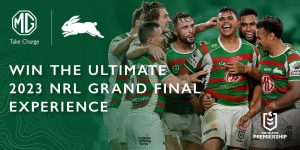 MG Motor Australia – Win 2 tickets to the 2023 NRL Grand Final PLUS 2 tickets to the Rabbitohs Cruise and $2K cash