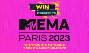 Network 10 – Win a travel prize package to the MTV EMAs in Paris for 2 flying Qatar Airlines valued up to $12,000