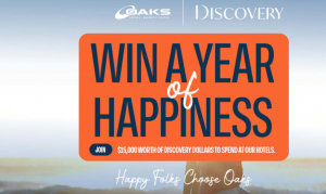 Oaks Hotels & Resorts – Win $15,000 AUD worth of D$ loaded into their GHA Discovery account
