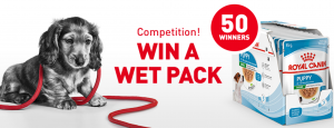 Royal Canin – Win 1 of 50 Puppy wet packs